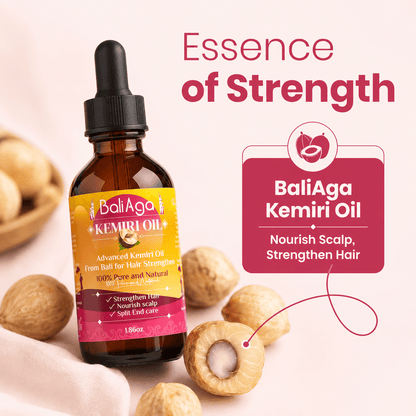 BaliAga Kemiri Natural Hair Growth Oil - Bali Aga Beauty